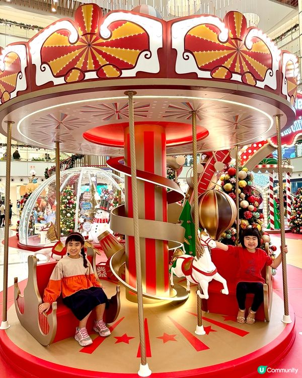 🎄沙田新城市廣場🎄滿滿的聖誕氣氛🤩