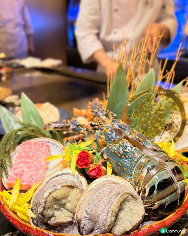 宮崎和牛龍蝦套餐🤤！維港夜景一流！🌃