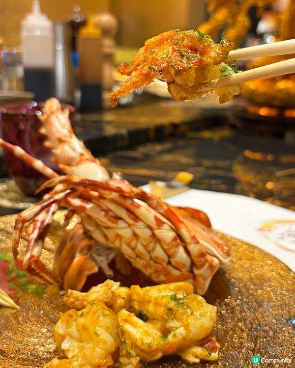 宮崎和牛龍蝦套餐🤤！維港夜景一流！🌃