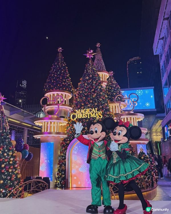 限量周邊迪士尼Fans集結🎄9米高聖誕樹＋Duffy打卡區😍