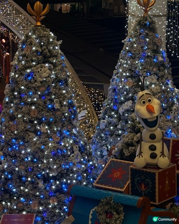 限量周邊迪士尼Fans集結🎄9米高聖誕樹＋Duffy打卡區😍