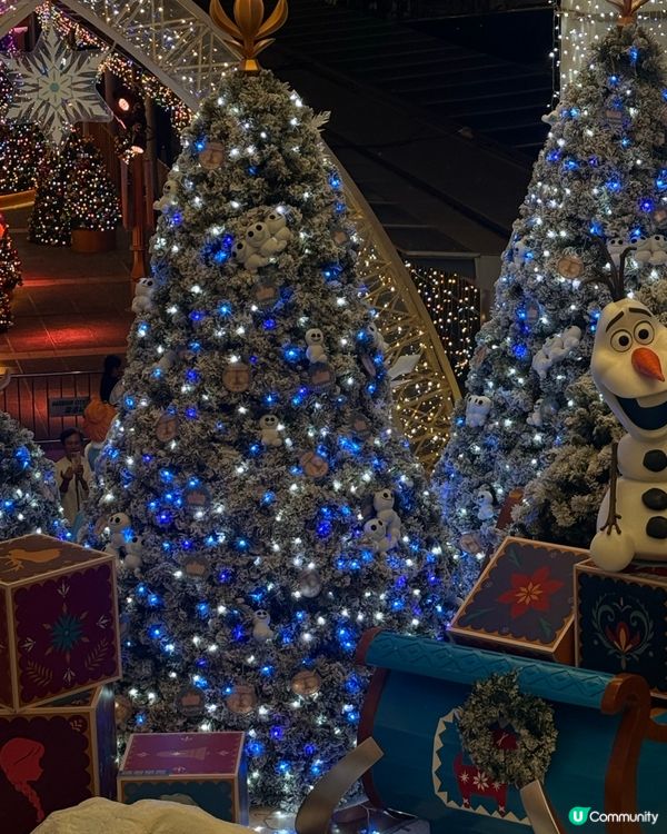 限量周邊迪士尼Fans集結🎄9米高聖誕樹＋Duffy打卡區😍