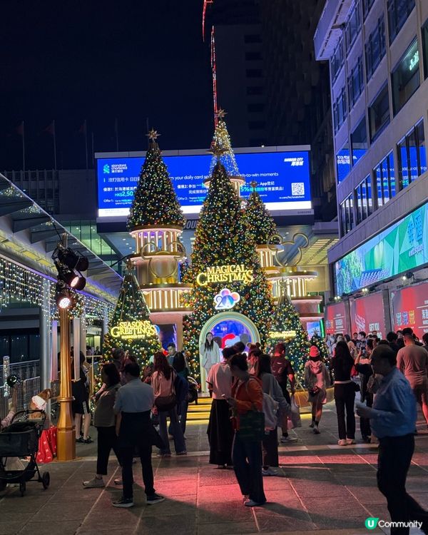 限量周邊迪士尼Fans集結🎄9米高聖誕樹＋Duffy打卡區😍