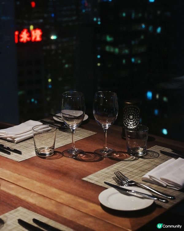 🇭🇰中環｜Omaroo Grill 𖤓 高空夜景牛扒餐廳