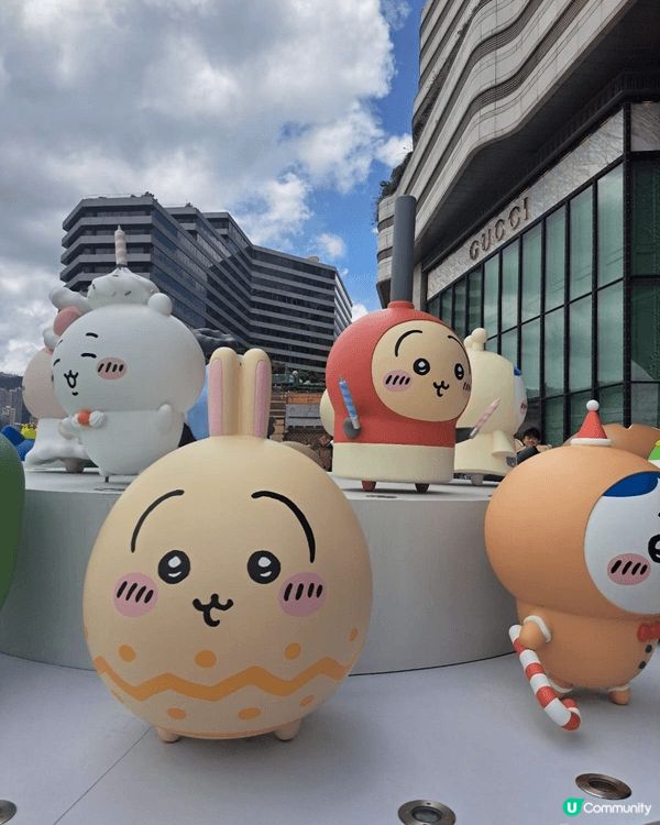 之前去左尖沙咀Chiikawa day既展覽影左好多相，同埋...