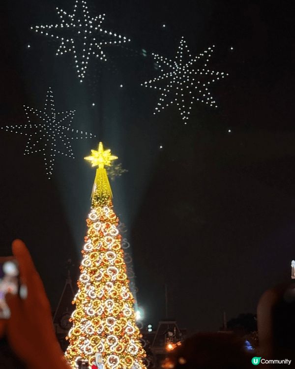聖誕節必去🎄香港迪士尼樂園氣氛感max❄️