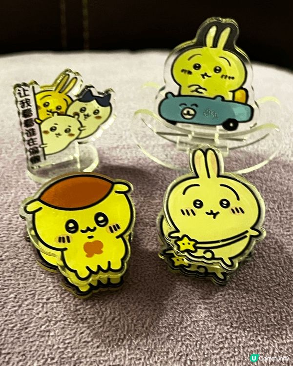 呢套chiikawa小夾仔文具