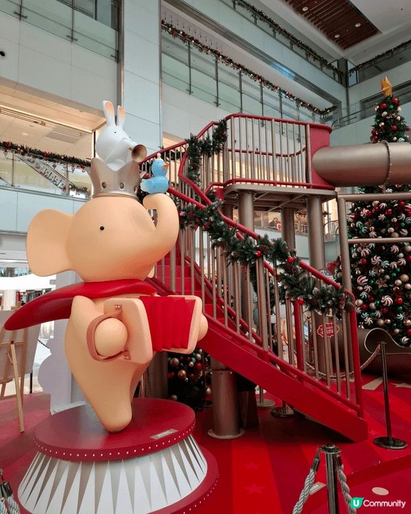 沙田新城市廣場的聖誕奇幻馬戲團嘉年華讓我們感受節日的魔力！那...