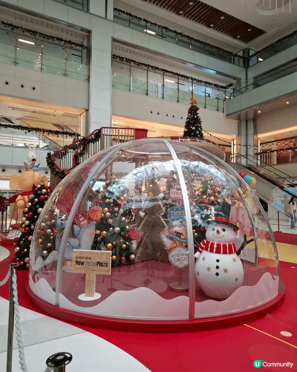 沙田新城市廣場的聖誕奇幻馬戲團嘉年華讓我們感受節日的魔力！那...