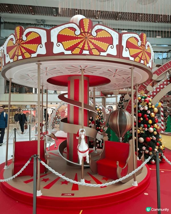 沙田新城市廣場的聖誕奇幻馬戲團嘉年華讓我們感受節日的魔力！那...