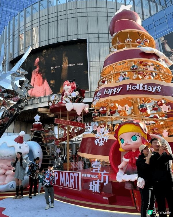 深圳也走得太超前啦 聖誕氣氛超濃厚