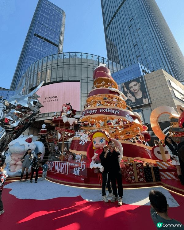 深圳也走得太超前啦 聖誕氣氛超濃厚