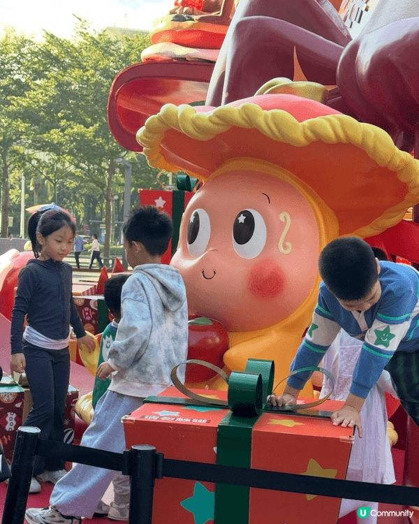 深圳也走得太超前啦 聖誕氣氛超濃厚