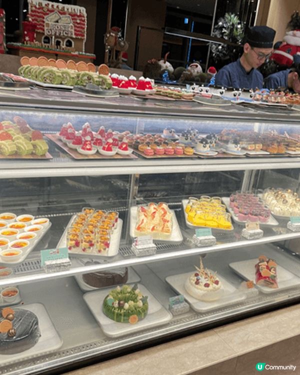 2024年聖誕節於薈景吃聖誕自助餐，當中有聖誕老人環節非常適...