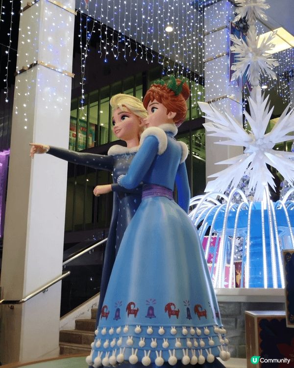 為了迎接聖誕，我帶著小朋友來到尖沙咀海港城，投入由香港迪士尼...