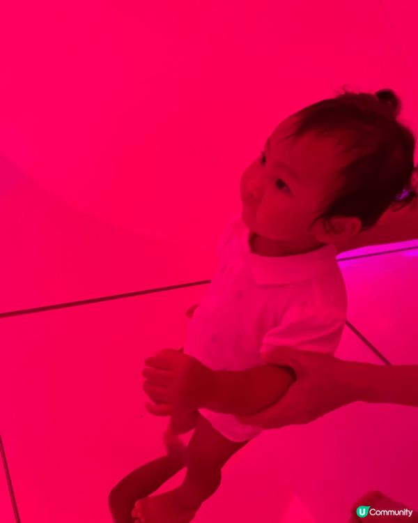 假期同小朋友去左東京teamlab，真系好好的體驗，完全系沉...