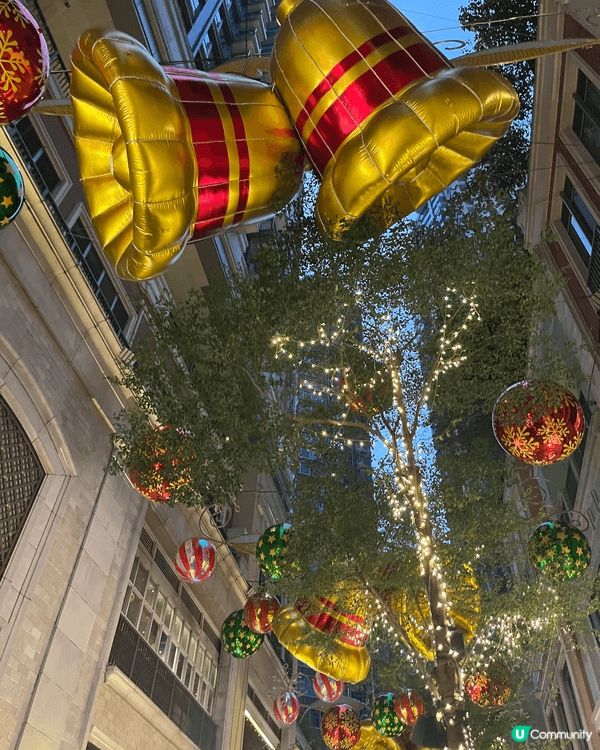 灣仔打卡好去處。今年利東街嘅聖誕裝飾已經準備好曬去打卡喇