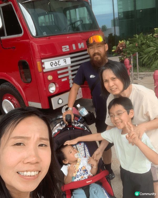 最鍾意去參觀消防車同户外郊游活動