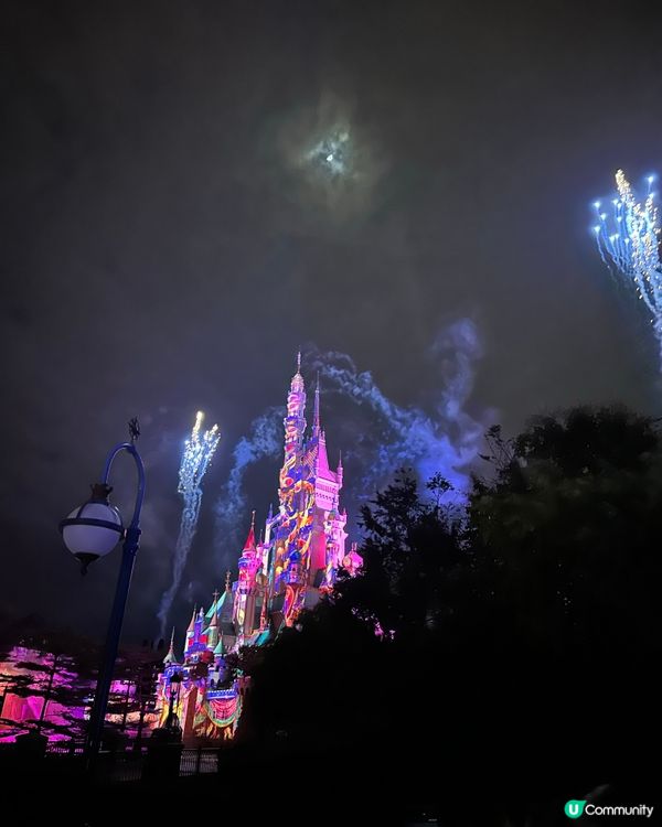 迪士尼煙花夜