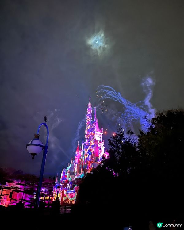 迪士尼煙花夜