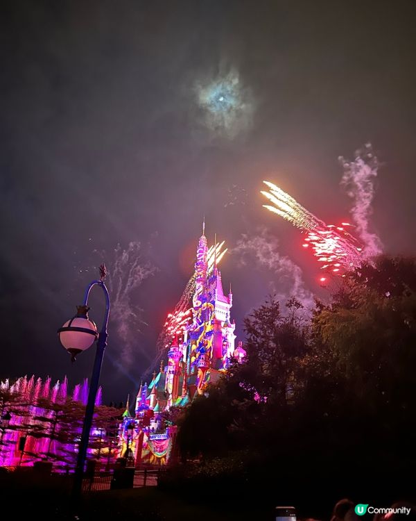 迪士尼煙花夜