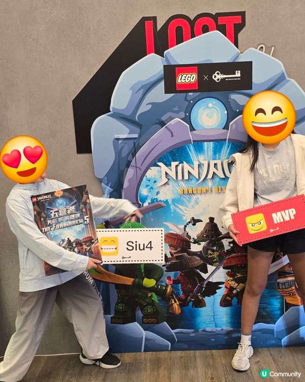 銅鑼灣 LEGO@NINJAGO@密室逃脫