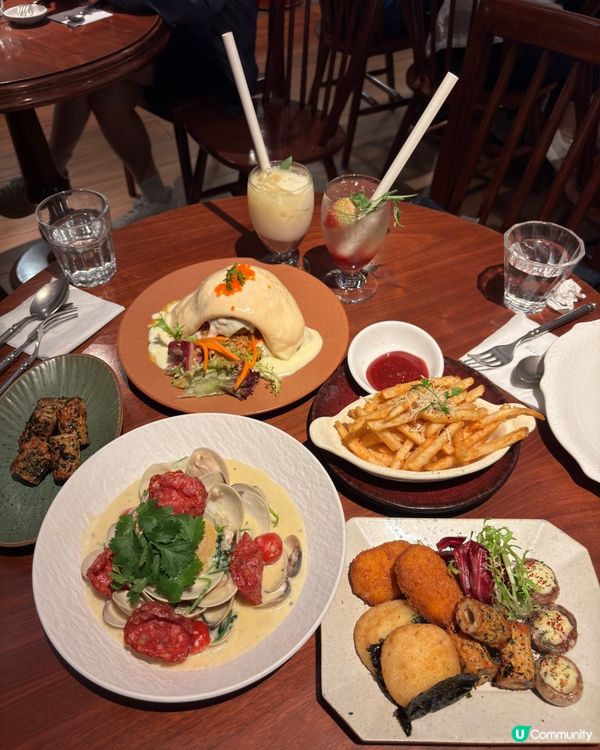 收工醫肚！尖咀喫茶店🤤 芝士蛋包飯超正！