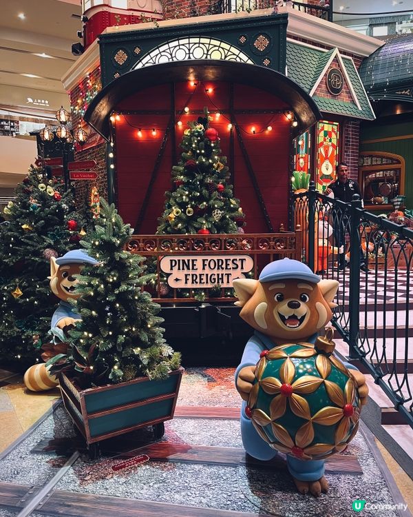 太古廣場聖誕車站開鑼！🎄 打卡必去！🎁