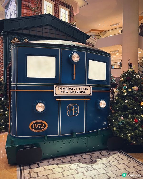 太古廣場聖誕車站開鑼！🎄 打卡必去！🎁