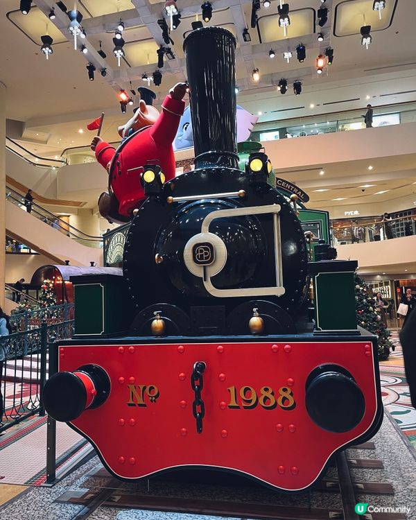 太古廣場聖誕車站開鑼！🎄 打卡必去！🎁