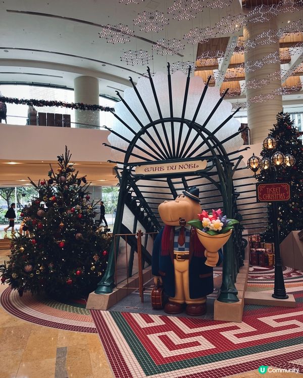 太古廣場聖誕車站開鑼！🎄 打卡必去！🎁