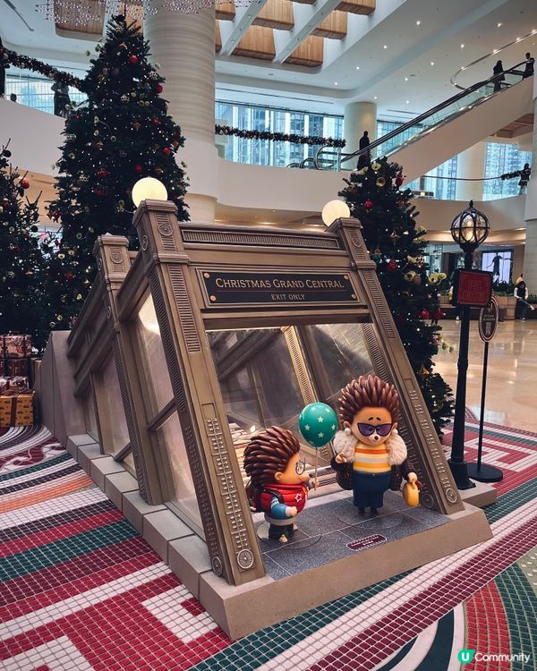 太古廣場聖誕車站開鑼！🎄 打卡必去！🎁