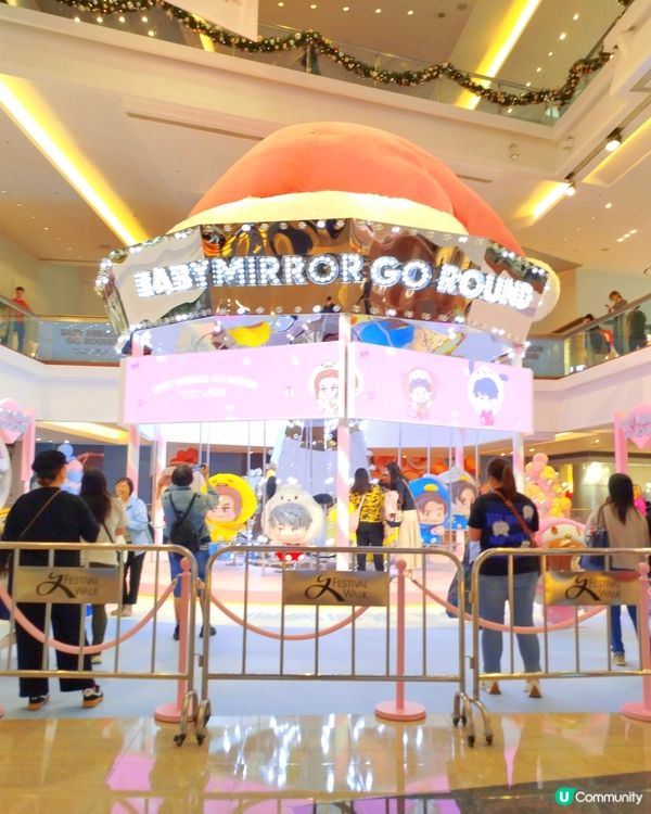 又一城聖誕嘉年華！🎄 萌爆卡通Mirror成員登場！✨