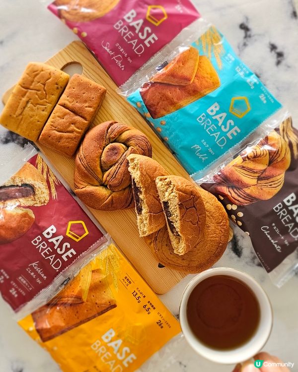 #超營養高蛋白質麵包 #BaseFood營養麵包