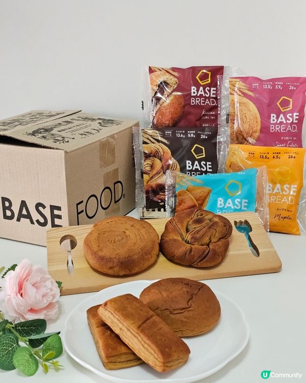 #超營養高蛋白質麵包 #BaseFood營養麵包