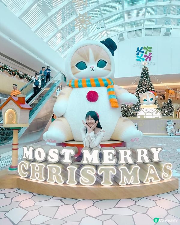【全港首個mofusand聖誕村!30+喵萌造型任你捕】