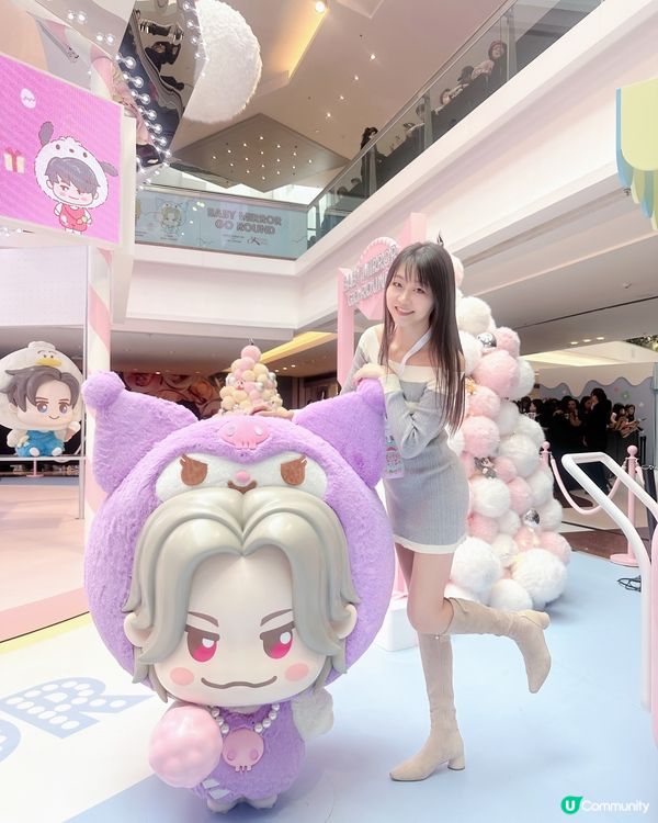 好可愛嘅Baby Mirror + Sanrio 萌爆造型