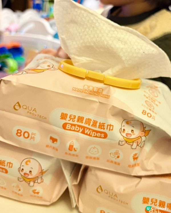 BB濕紙巾推介👶🏻港產低敏超好用✨