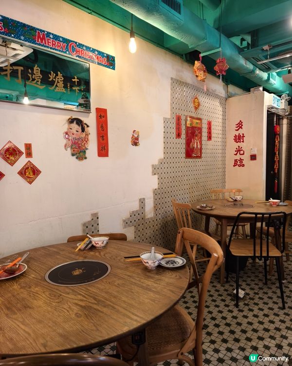 七十年代風裝修火鍋店，抵食二人套餐