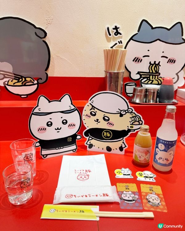 📍名古屋👉🏻Chiikawa主題拉麵店🍜