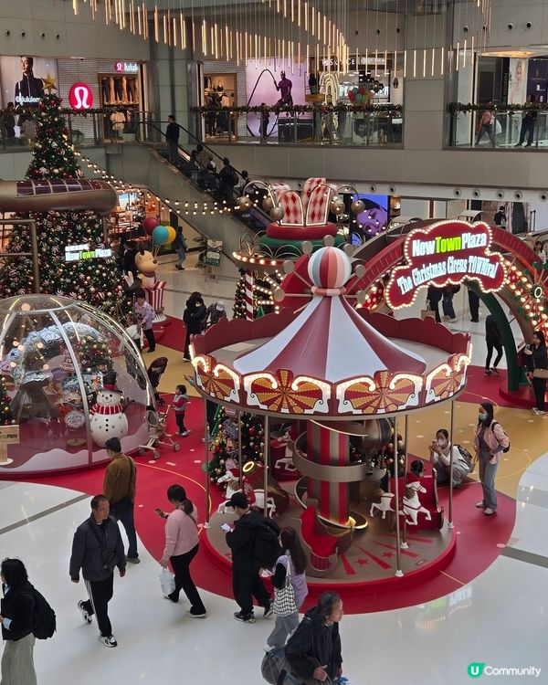 沙田新城市廣場聖誕燈飾
