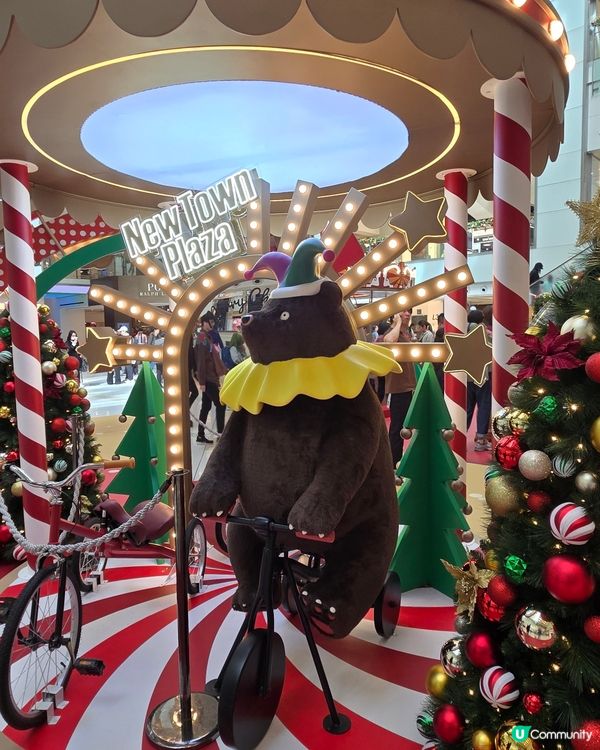 沙田新城市廣場聖誕燈飾