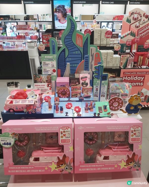 TonyMoly X Zootopia 優獸美妝巴士殺到了！