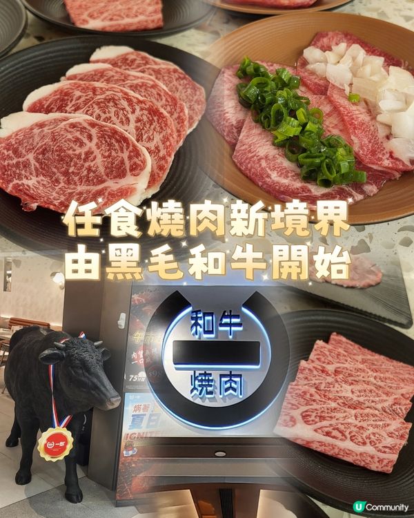 任食燒肉新境界｜由黑毛和牛開始...