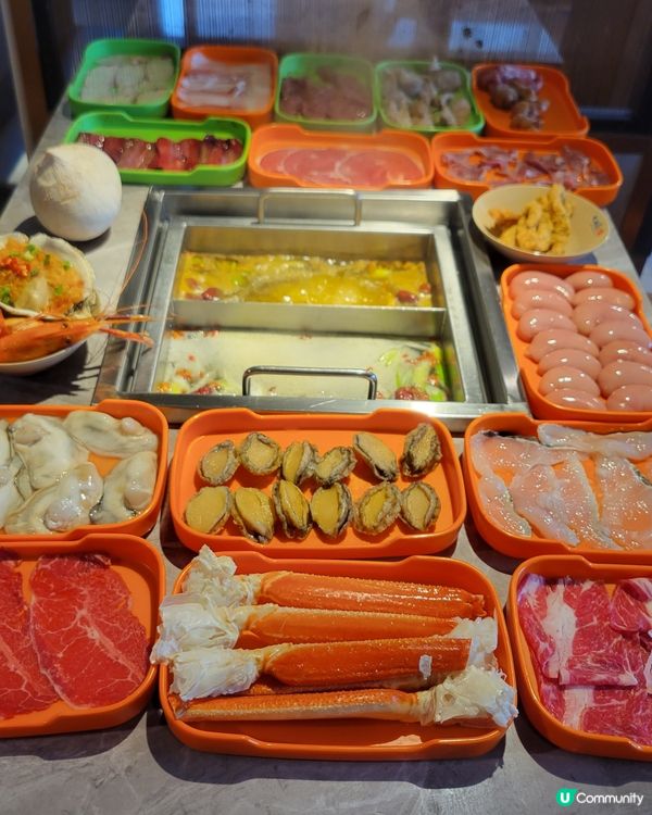 葵芳大西洋火鍋！即撈海鮮勁正🤤🦀🦐！