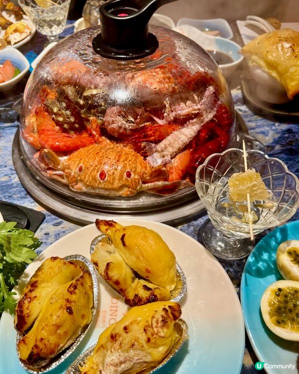 自助餐天花板🦀🦞鮑魚膏蟹海鮮榴槤任食