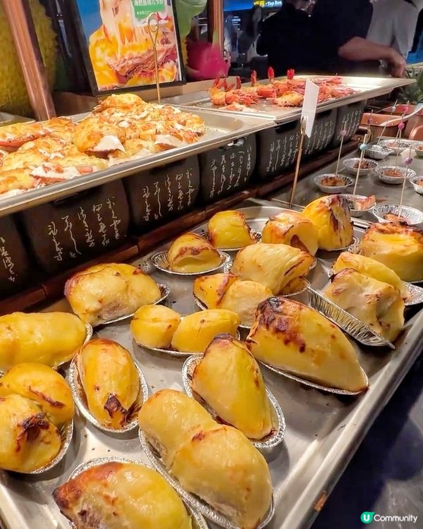 自助餐天花板🦀🦞鮑魚膏蟹海鮮榴槤任食