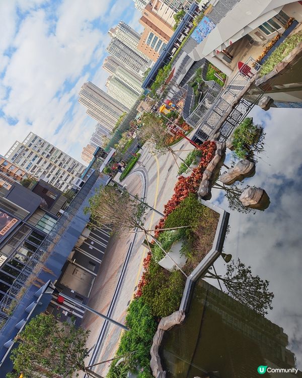 食完早餐，見到有個新地點。散下步曬下太陽真係唔錯 。 感恩😊...