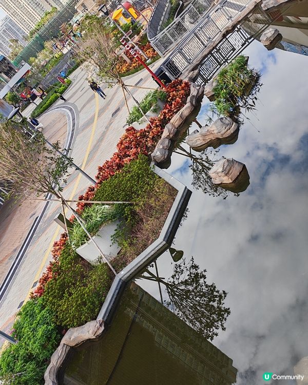 食完早餐，見到有個新地點。散下步曬下太陽真係唔錯 。 感恩😊...