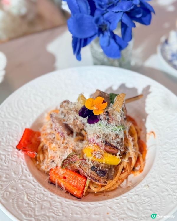 尖沙咀美食｜高顏值白藍系優雅餐廳